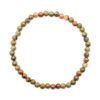 Unakite Bracelet (4mm, 6mm, 8mm, or 10mm) - Crystal Dreams