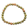 Unakite Bracelet (4mm, 6mm, 8mm, or 10mm) - Crystal Dreams