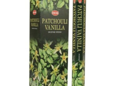 Hem Hexa Patchouli Vanilla Incense - Crystal Dreams