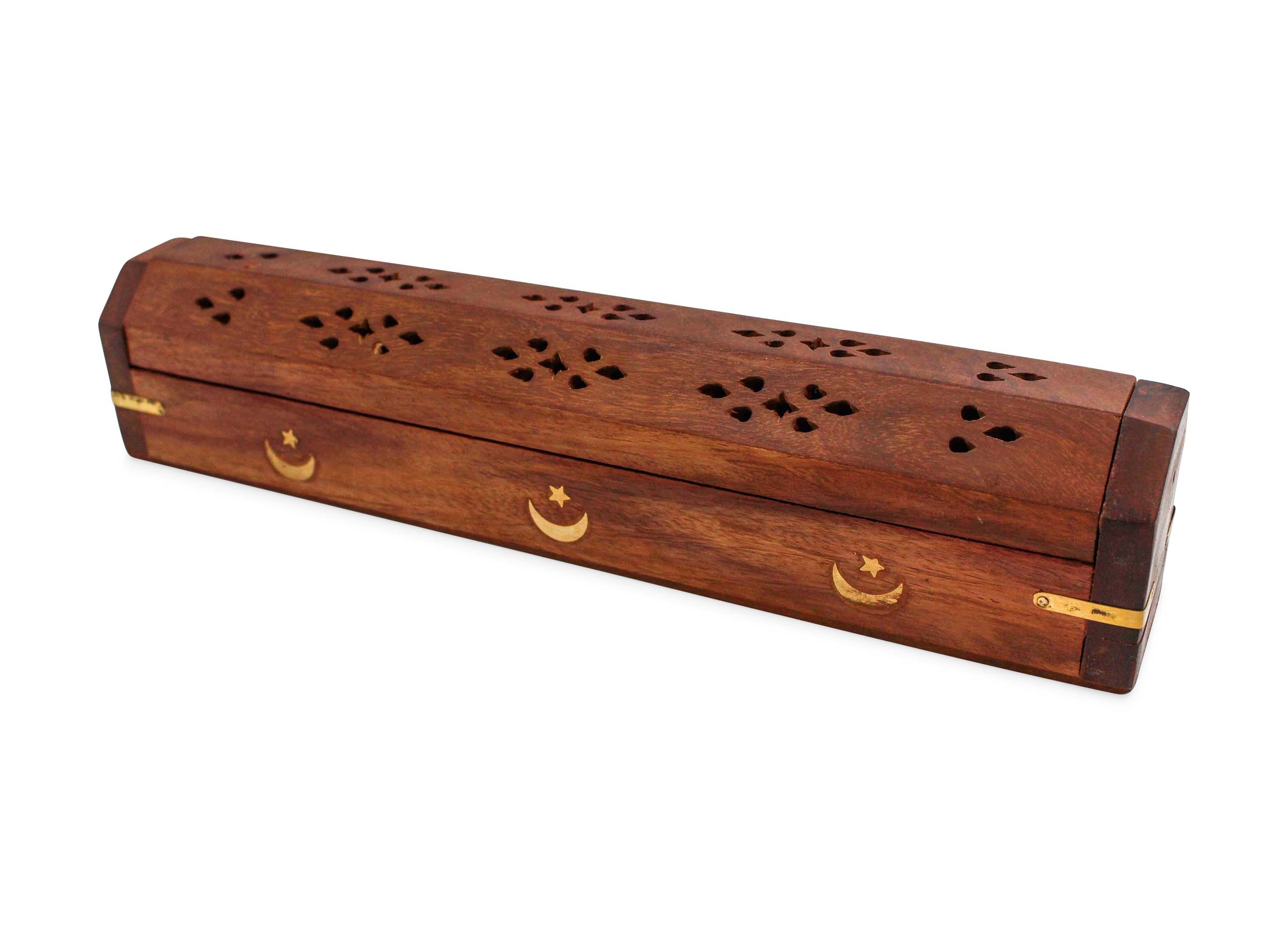 Moon Star Incense Chest Holder - Crystal Dreams