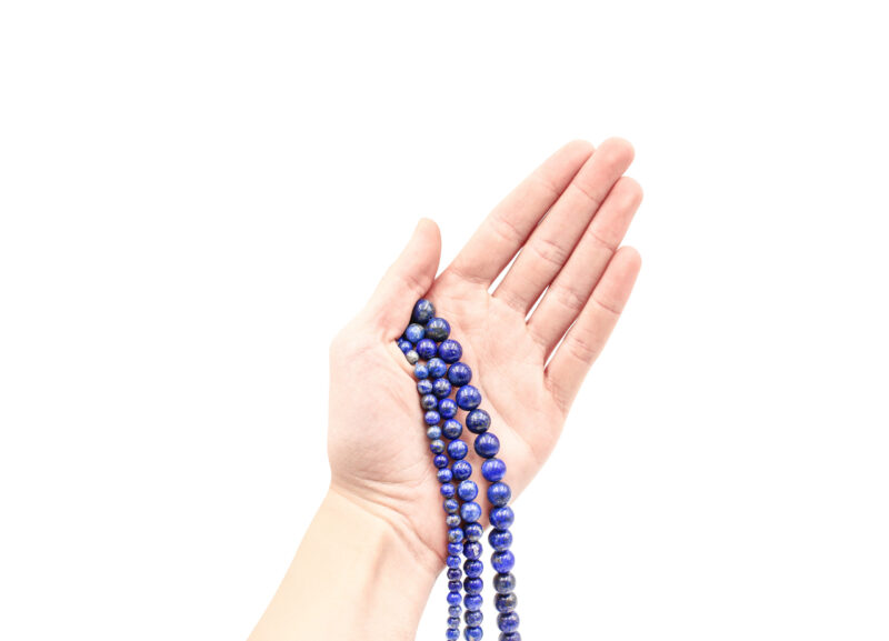 Lapis Lazuli Beads (6 mm, 8 mm or 10 mm)