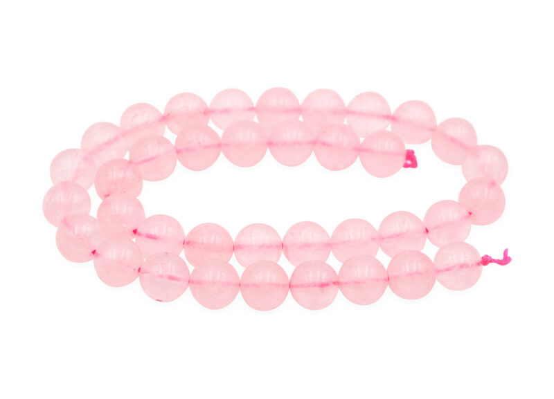 Rose Quartz Beads (6 mm, 8 mm or 10 mm)