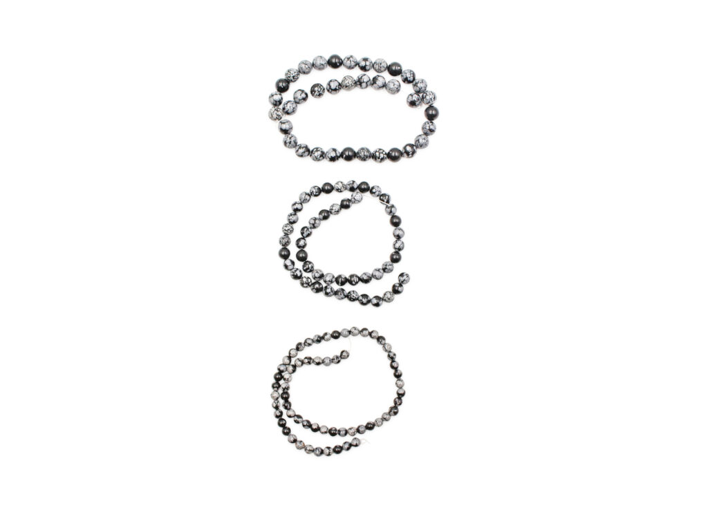 Snowflake Obsidian Beads - Crystal Dreams