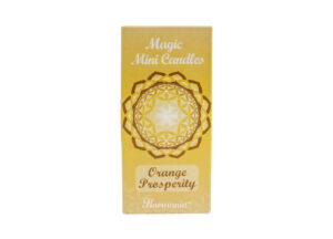 Bougies “Magic Mini Candles” – Orange/Prosperité
