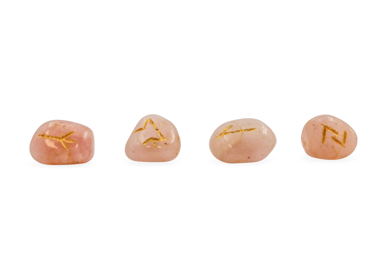 Rose Quartz Runes Set - Crystal Dreams World