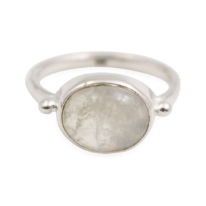 Moonstone “Classic” Sterling Silver Ring