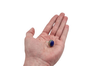Lapis Lazuli “Genuine” Sterling Silver Ring