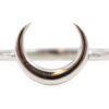 Variable Mini-Moon Sterling Silver Ring - Crystal Dreams
