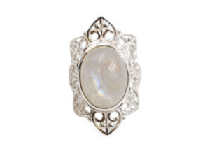 Moonstone “Eminence” Sterling Silver Ring