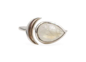 Moonstone “Luxury” Sterling Silver Ring