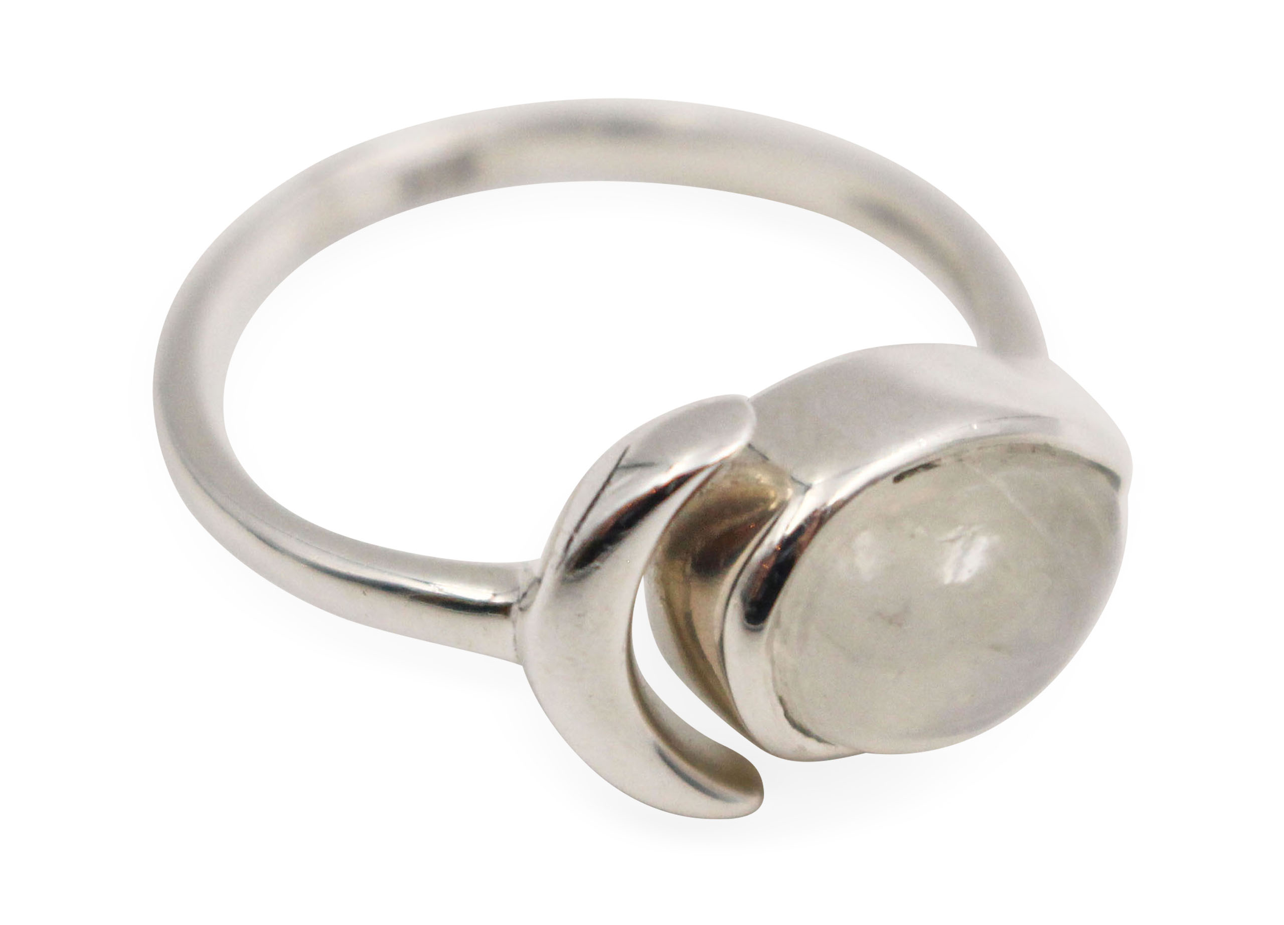Moonstone Luxury 925 Sterling Silver Ring - Crystal Dreams