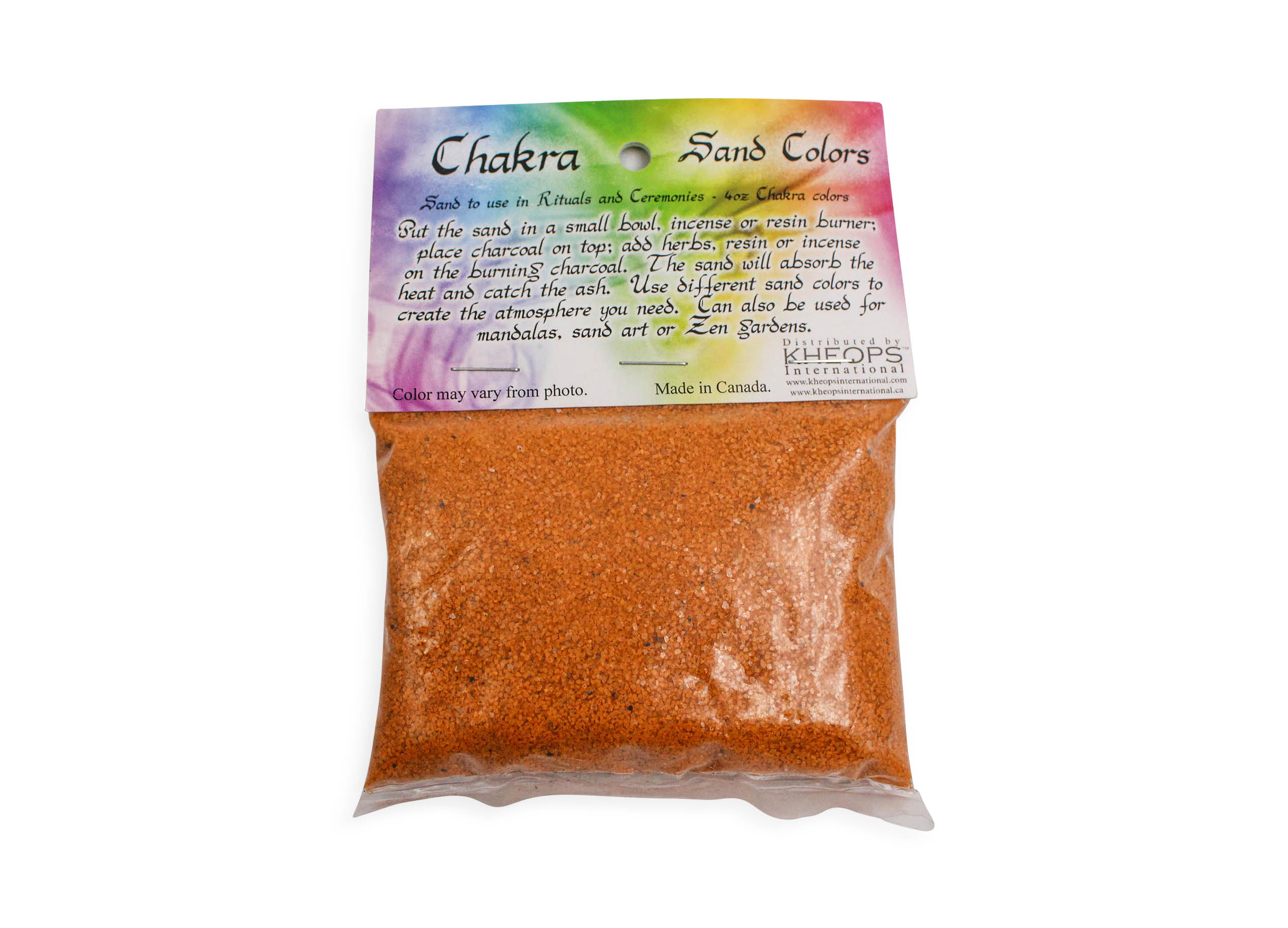 Coloured Chakra Sand - Crystal Dreams