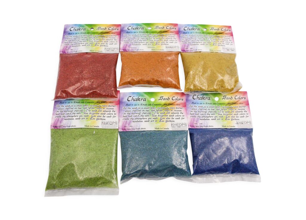 Coloured Chakra Sand - Crystal Dreams