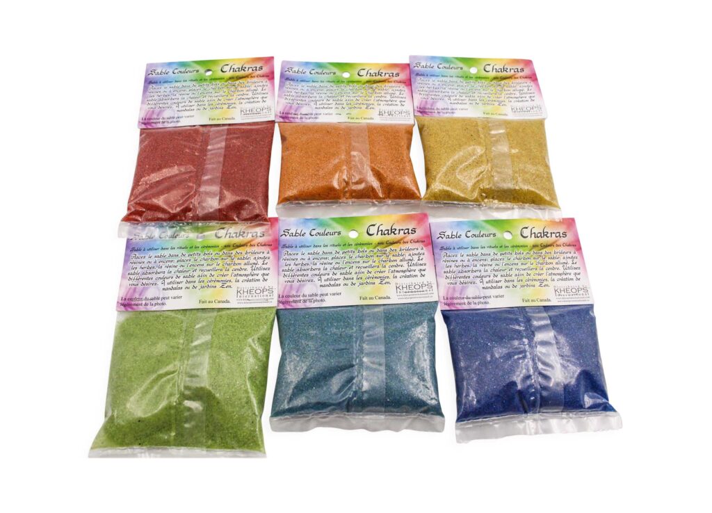 Coloured Chakra Sand - Crystal Dreams