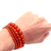 Carnelian Bracelet (4mm, 6mm, 8mm, or 10mm) - Crystal Dreams