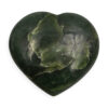Jade Nephrite Puffy Heart - Crystal Dreams