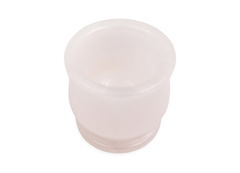 Rose Pink Calcite Cup (S) with Base - Crystal Dreams