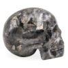 Black Labradorite (Larvikite) - Crâne _ Skull - Crystal Dreams