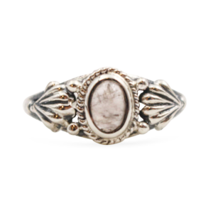 Rose Quartz “Pride” Sterling Silver Ring