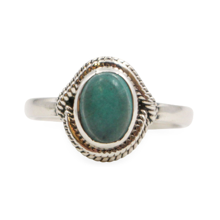 Turquoise _High-Class_ Sterling Silver Ring - Crystal Dreams