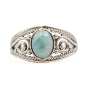 Larimar “Vita” Sterling Silver Ring