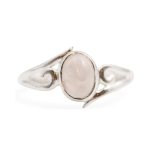 Rose Quartz “Prime” Sterling Silver Ring