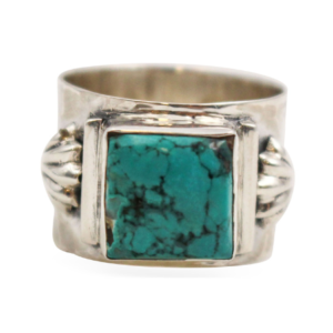 Turquoise “Batti” Sterling Silver Ring