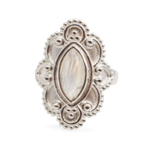 Moonstone “Majesty” Sterling Silver Ring