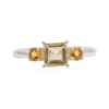 Citrine _Fides_ Sterling Silver Ring - Crystal Dreams