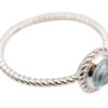 Blue Topaz _Nobility sterling silver 925 Ring - Crystal Dreams