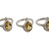 Citrine _Deluxe_ Sterling Silver Ring - Crystal Dreams
