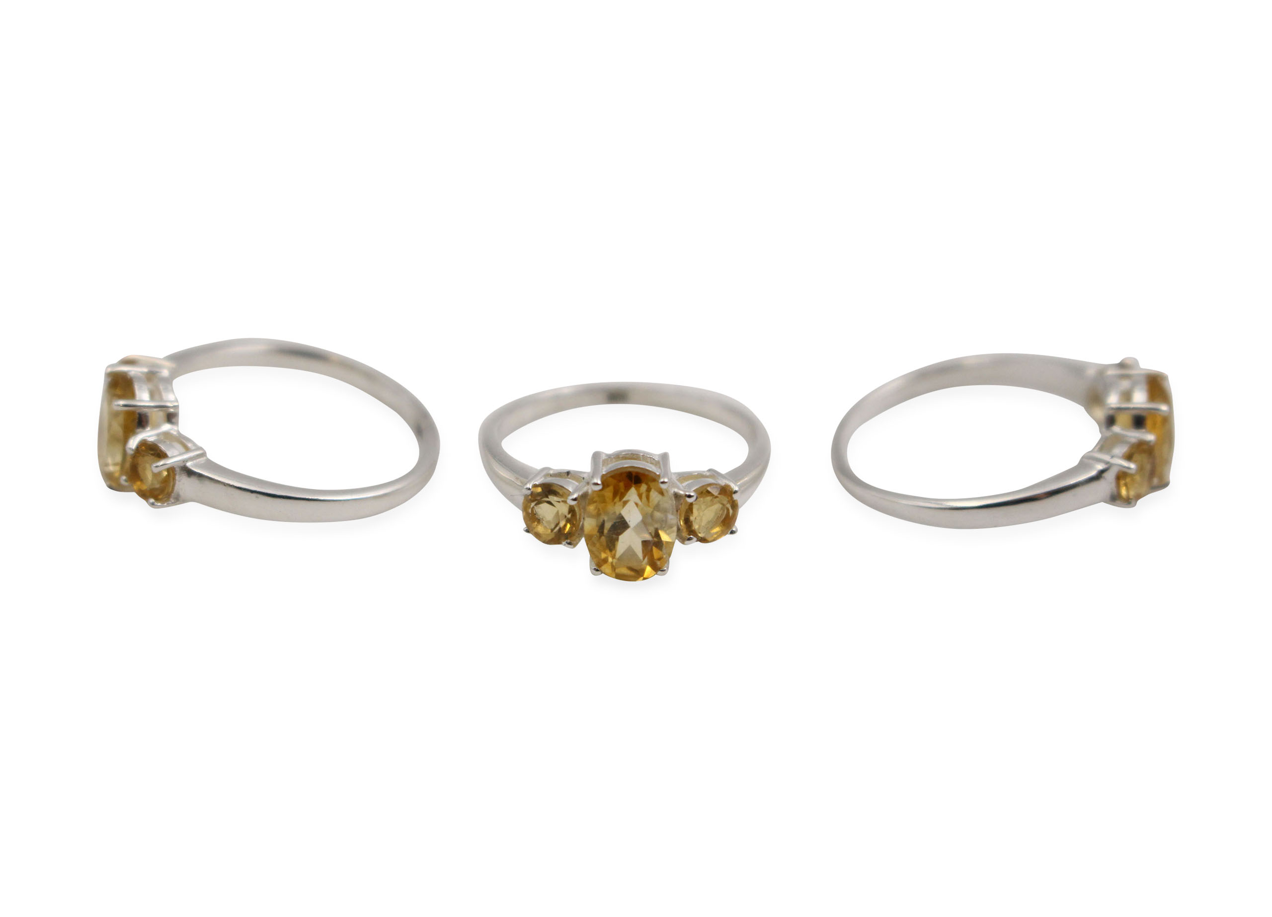 Citrine _Firma_ Sterling Silver Ring - Crystal Dreams