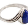 Lapis Lazuli Queen Sterling Silver Ring - Crystal Dreams