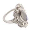 Moonstone _Majesty_ Sterling Silver Ring - Crystal Dreams