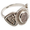 Rose Quartz _Vintage_ Sterling Silver Ring - Crystal Dreams