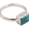 Turquoise _Insignia_ Sterling Silver Ring - Crystal Dreams