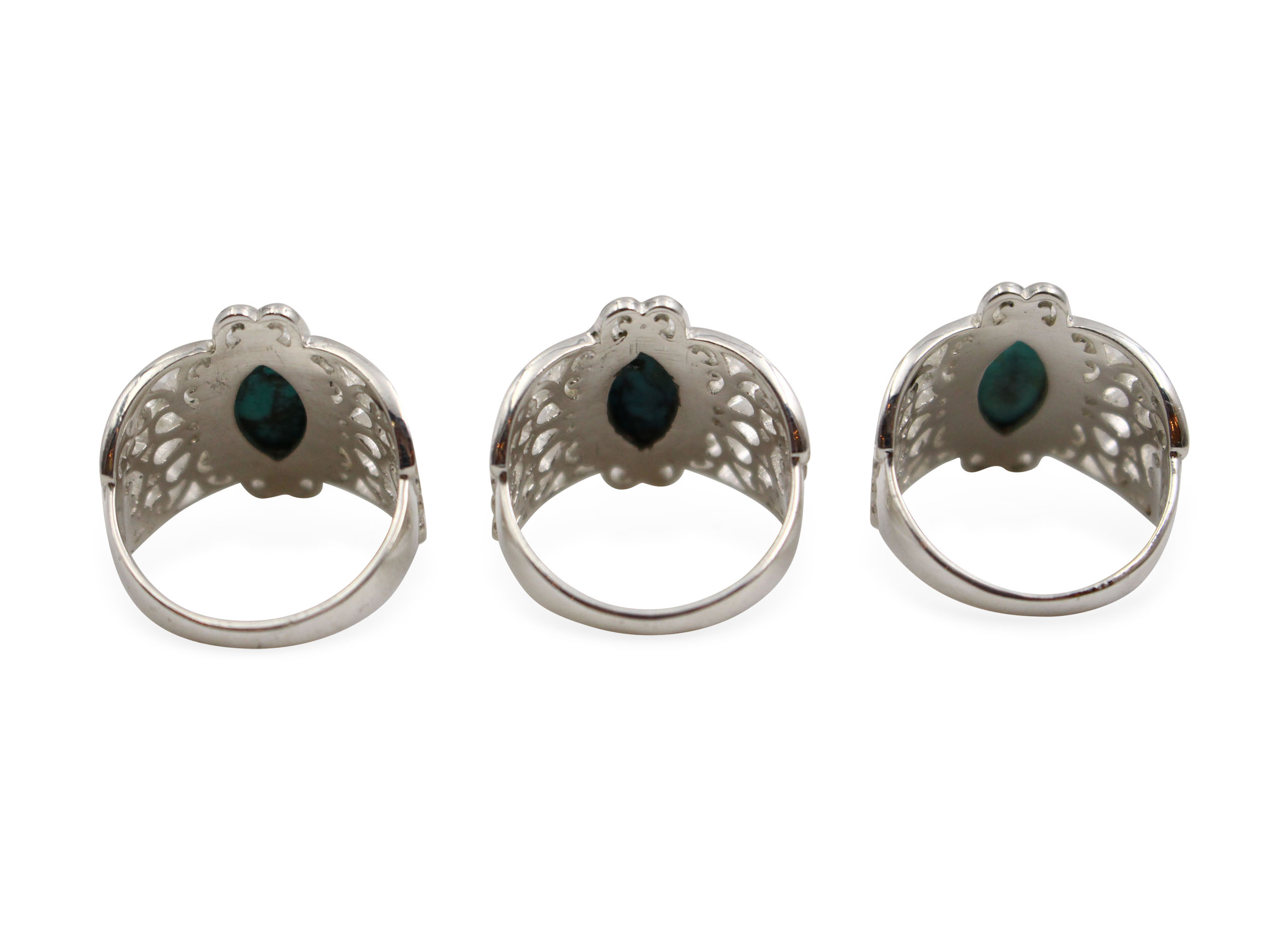 Turquoise _Opus_ Sterling Silver Ring - Crystal Dreams