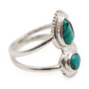 Turquoise Renaissance sterling silver 925 Ring - Crystal Dreams