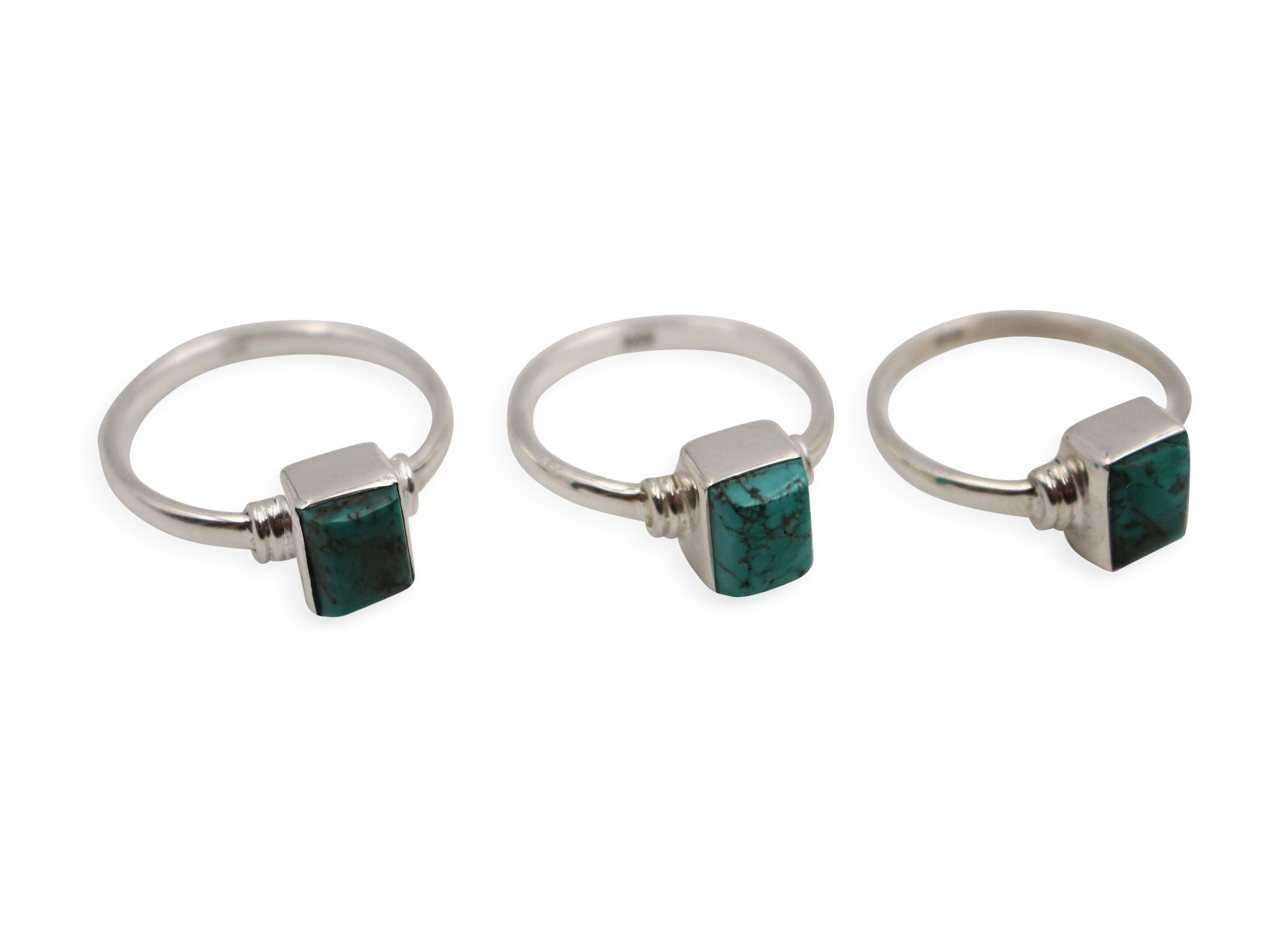Turquoise _Virtus_ Sterling Silver Ring - Crystal Dreams