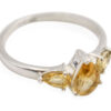 Citrine _Imber_ Sterling Silver Ring - Crystal Dreams