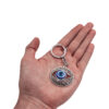 Evil Eye Round Keychain - Crystal Dreams