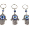 Evil Eye Hamsa Keychain - Crystal Dreams