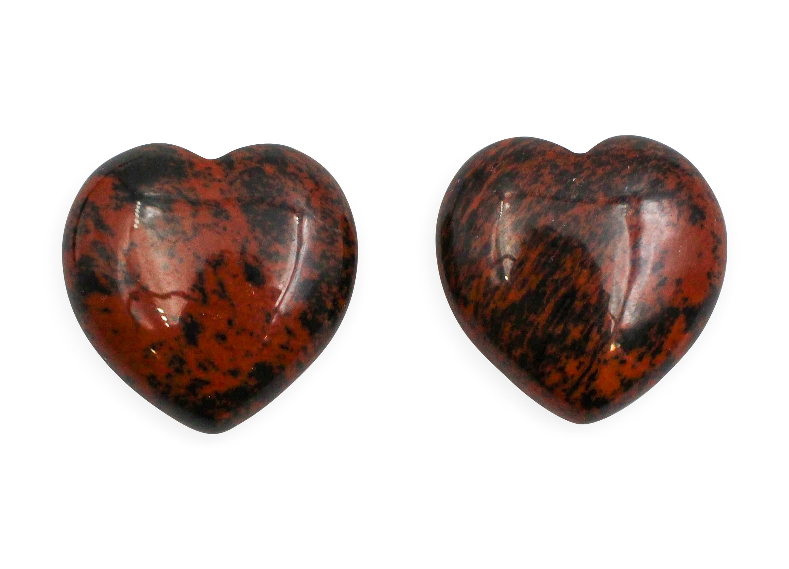 Mahogany Obsidian Heart - Crystal Dreams