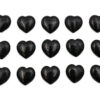 Black Obsidian Heart _ Coeur (S) Obsidienne noire - Crystal Dreams