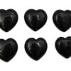 Black Obsidian Heart _ Coeur (S) Obsidienne noire - Crystal Dreams