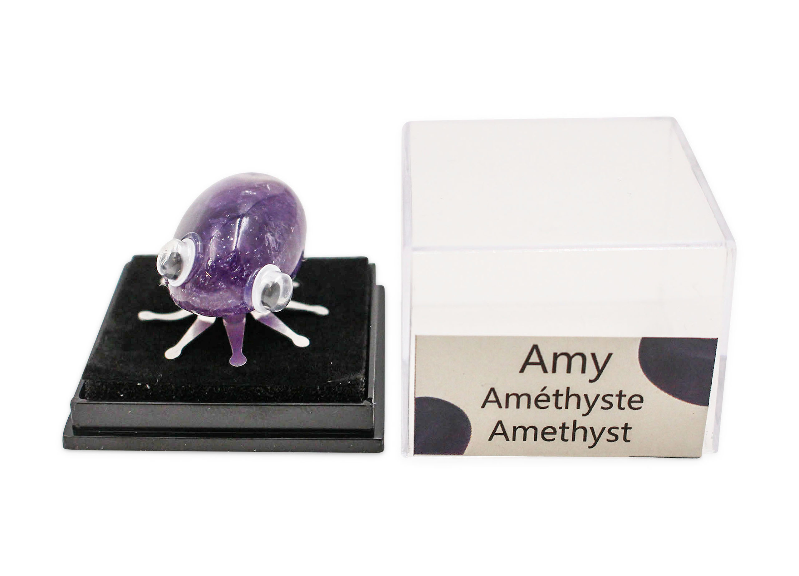 Rock Insect - Amethyst - Crystal Dreams