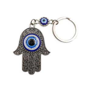 Evil Eye Hamsa Keychain