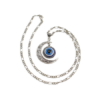 Evil Eye Moon Necklace - Crystal Dreams