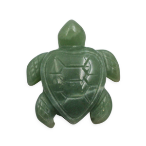 Aventurine Turtle Carving