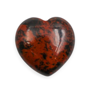 Mahogany Obsidian Heart (S)